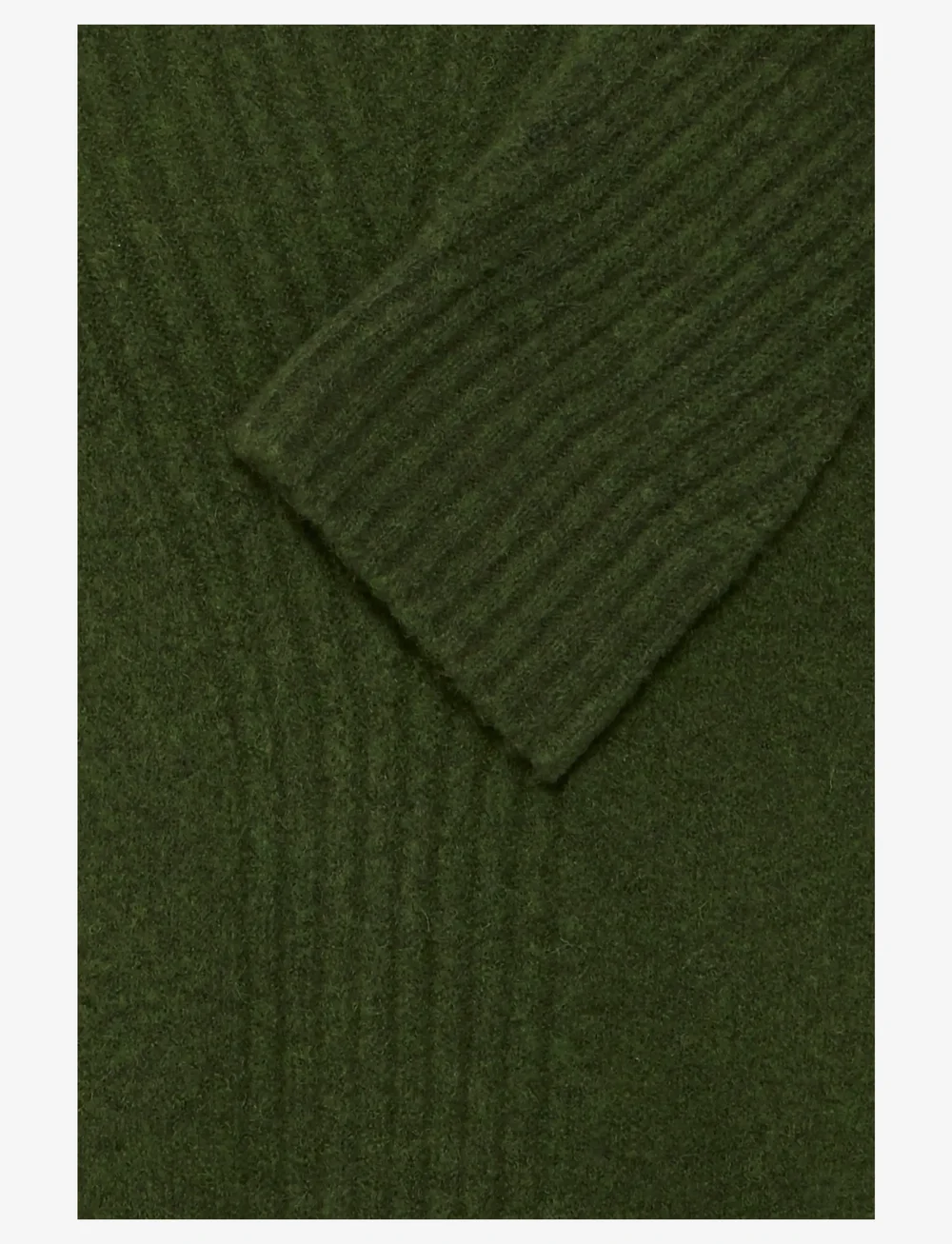 ICHI - IHDASILA LS3 - kõrge kaelusega kudumid - rifle green - 3