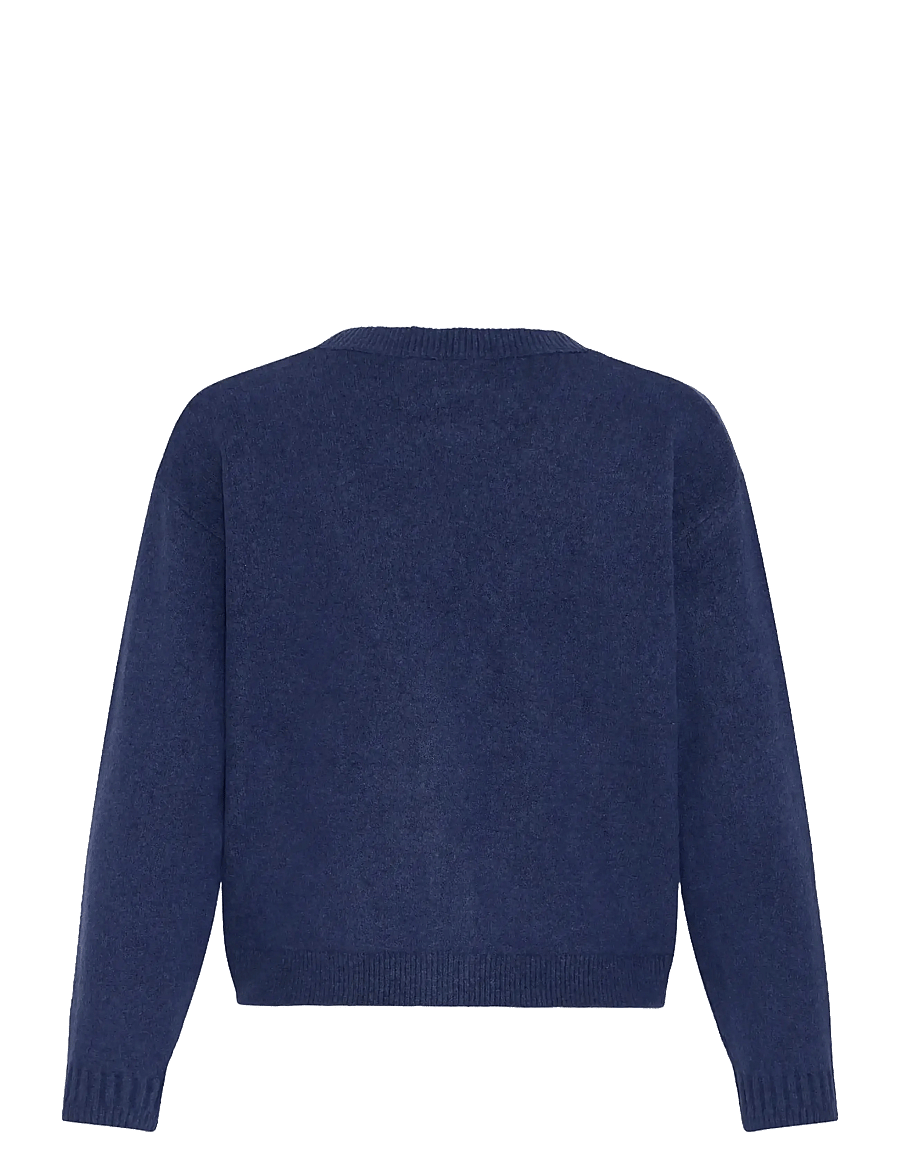 ICHI - IHDASILA CA - strickjacken - patriot blue - 2