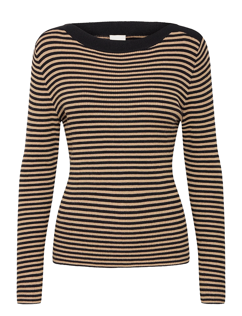 ICHI - IHMAFA LS20 - långärmade toppar - black tigers eye stripe - 1
