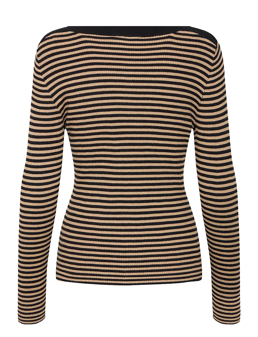 ICHI - IHMAFA LS20 - långärmade toppar - black tigers eye stripe - 2