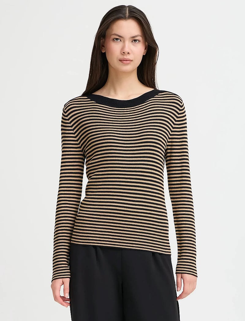 ICHI - IHMAFA LS20 - långärmade toppar - black tigers eye stripe - 4