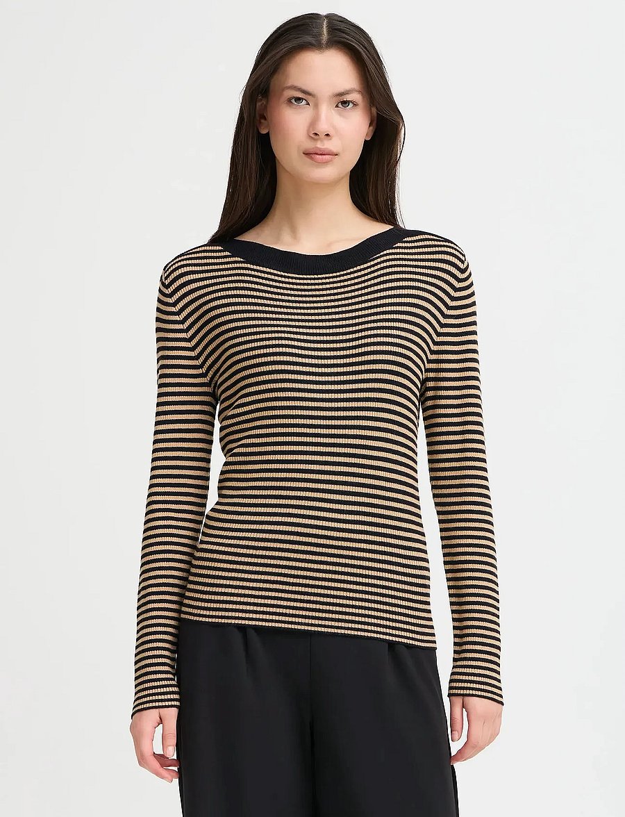 ICHI - IHMAFA LS20 - långärmade toppar - black tigers eye stripe - 4