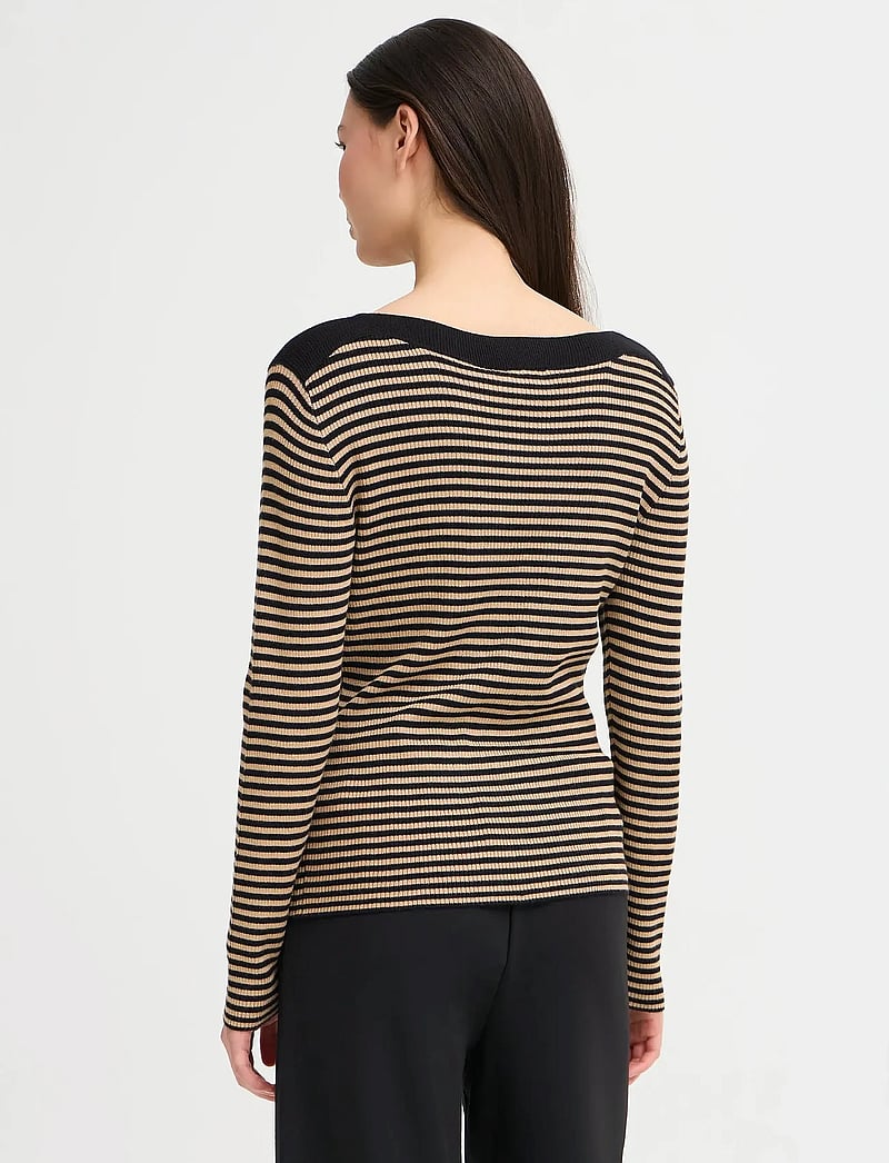 ICHI - IHMAFA LS20 - långärmade toppar - black tigers eye stripe - 5