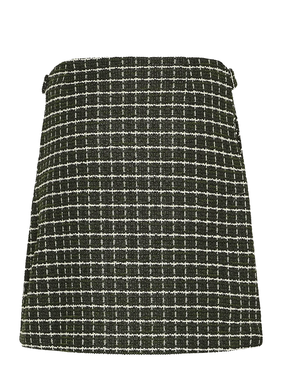 ICHI - IHKATE CLOULE SK - kurze röcke - rifle green check - 2