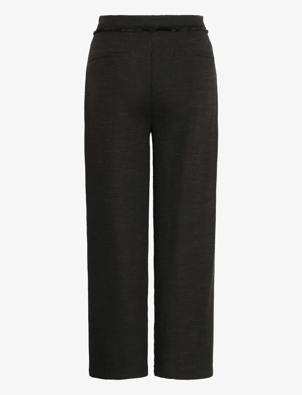 ICHI - IHKATE FRINGE PA - straight leg trousers - black - 1