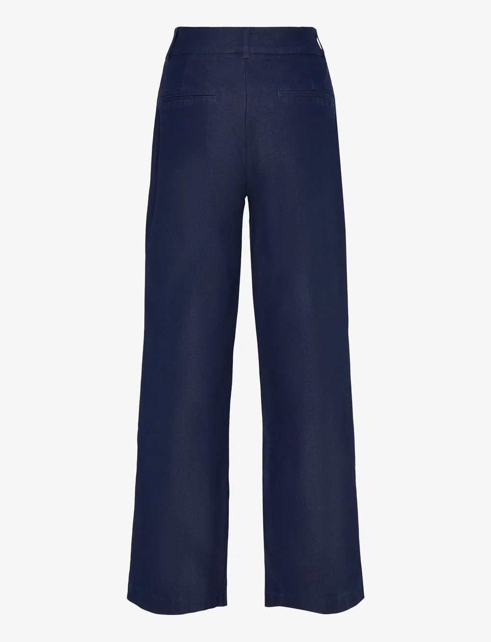 ICHI - IHKATE DENIM PA - wide leg trousers - dark blue - 1