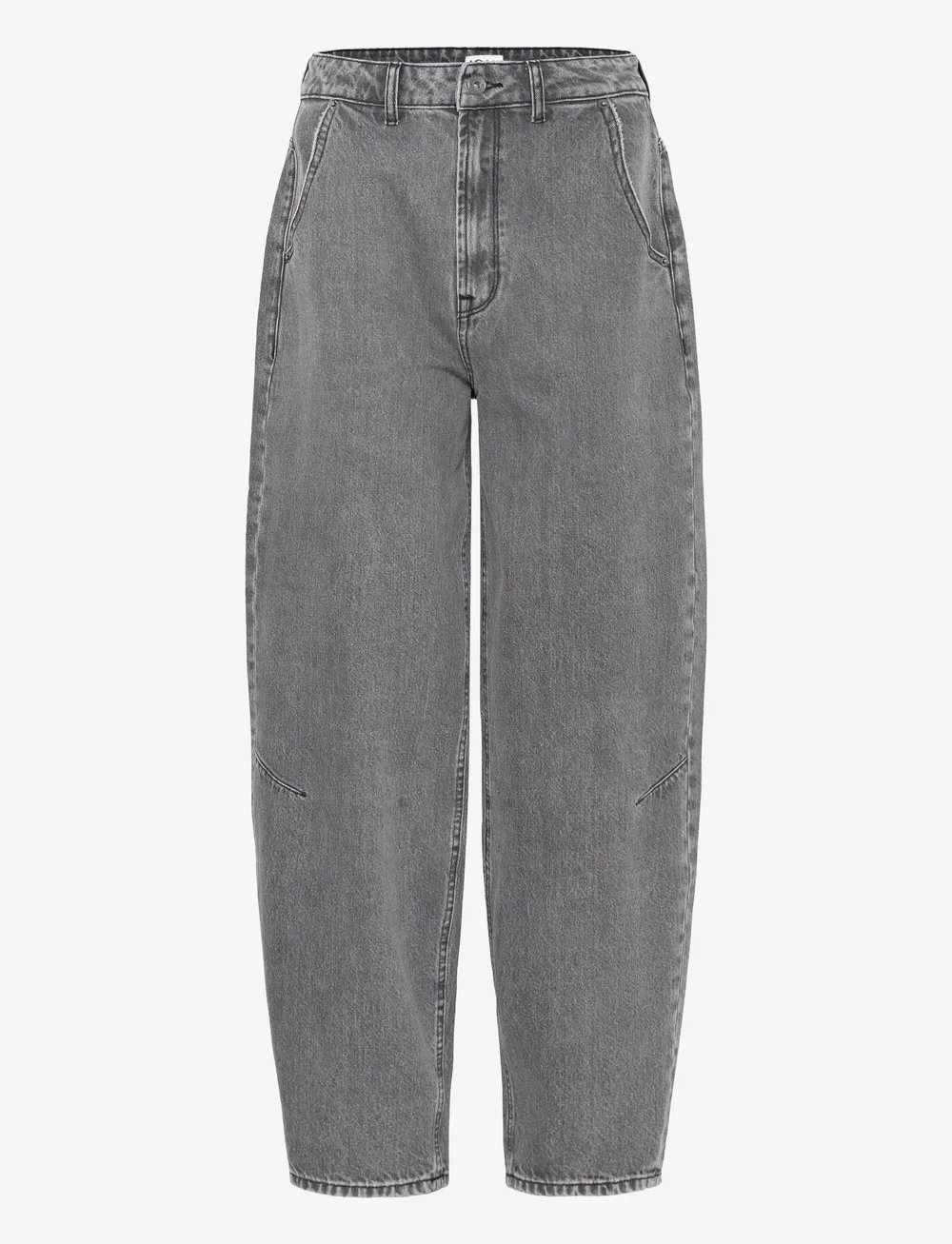 ICHI - IHNAMELLY PA - barrel lõikega teksad - denim grey washed - 0