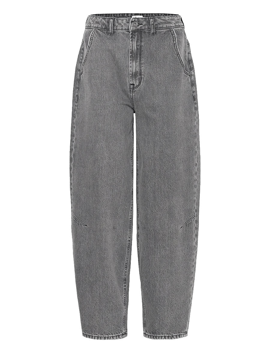 ICHI - IHNAMELLY PA - barrel jeans - denim grey washed - 0