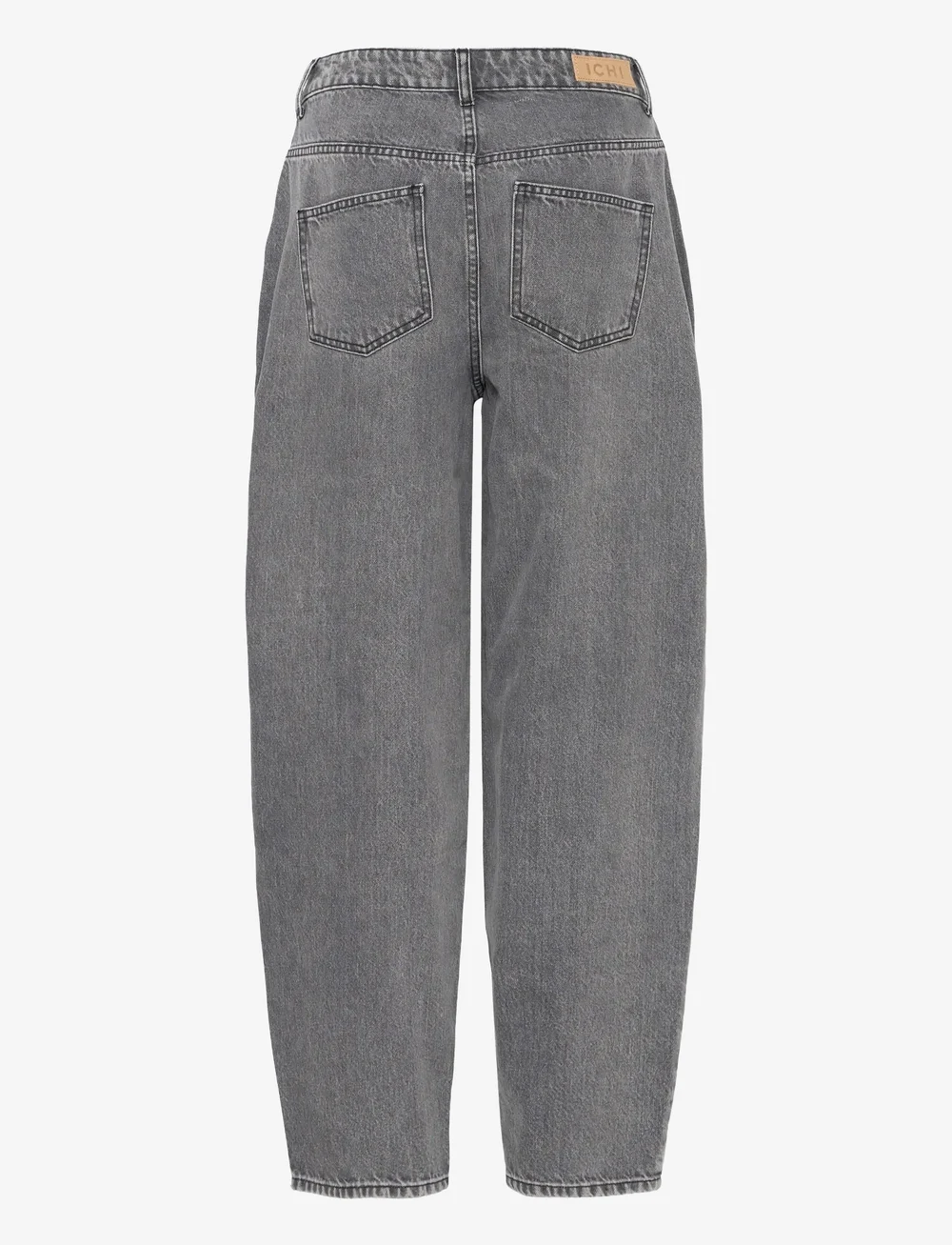 ICHI - IHNAMELLY PA - barrel lõikega teksad - denim grey washed - 1