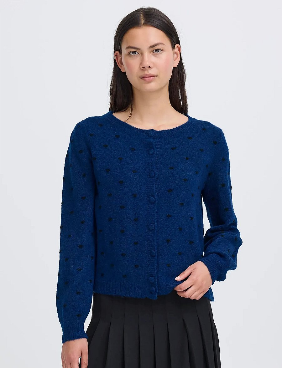 ICHI - IHDESTINE CA - koftor - navy peony - 3