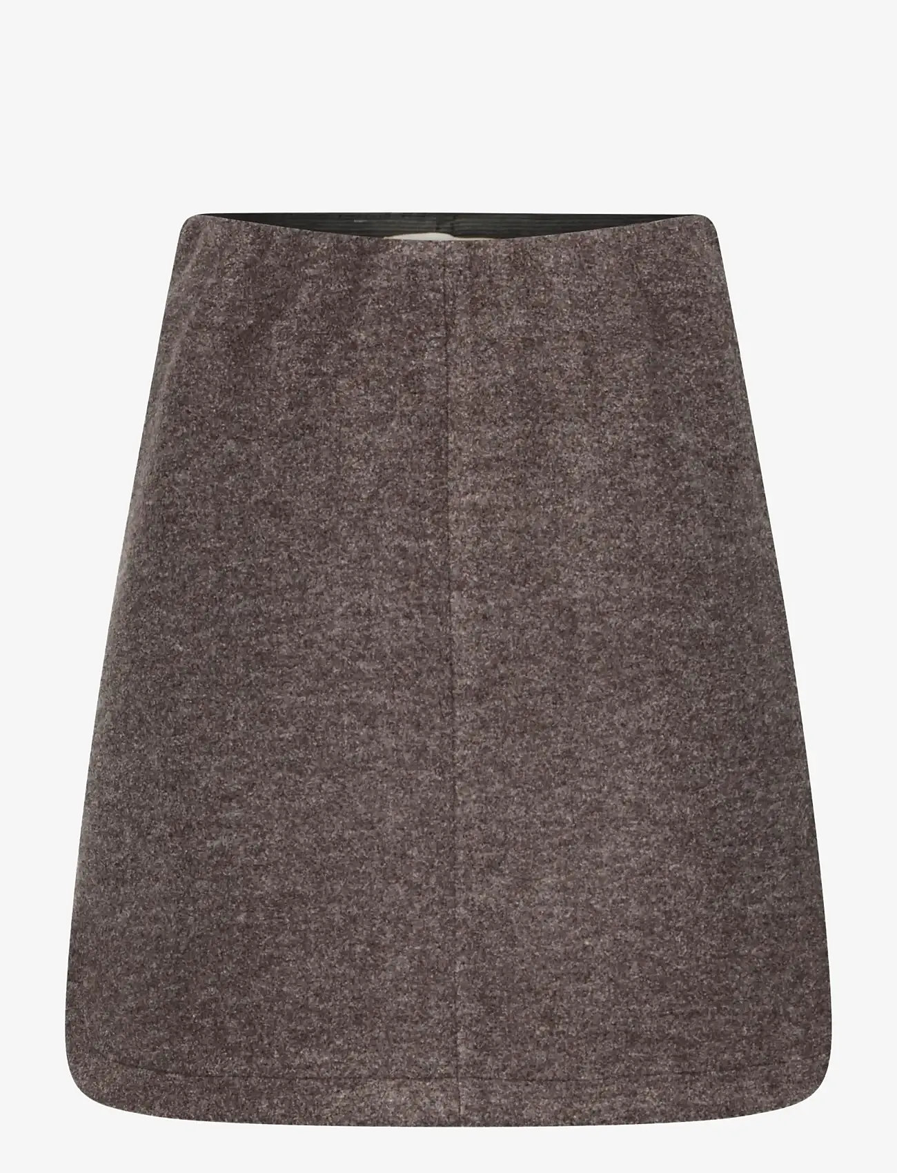 ICHI - IHWOOLY SK5 - short skirts - coffee bean melange - 1