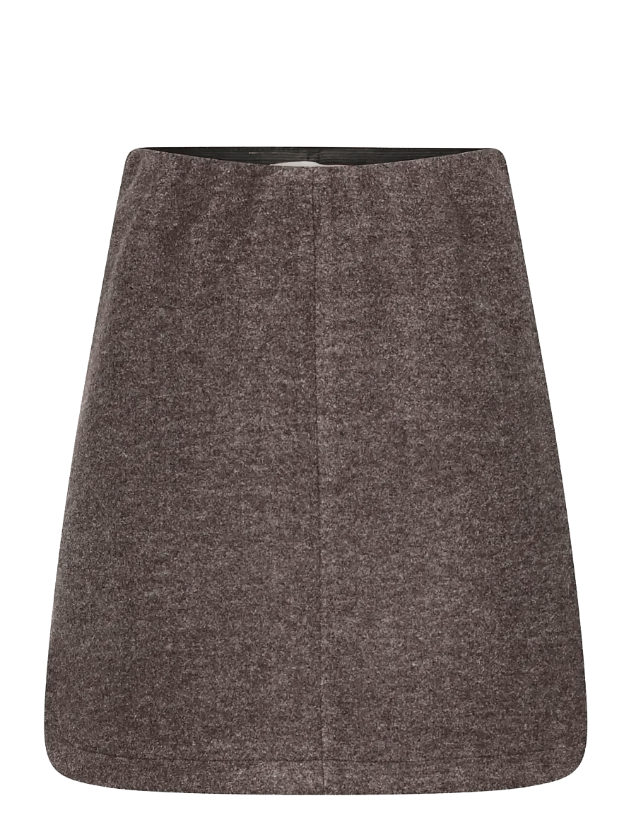 ICHI - IHWOOLY SK5 - kurze röcke - coffee bean melange - 1