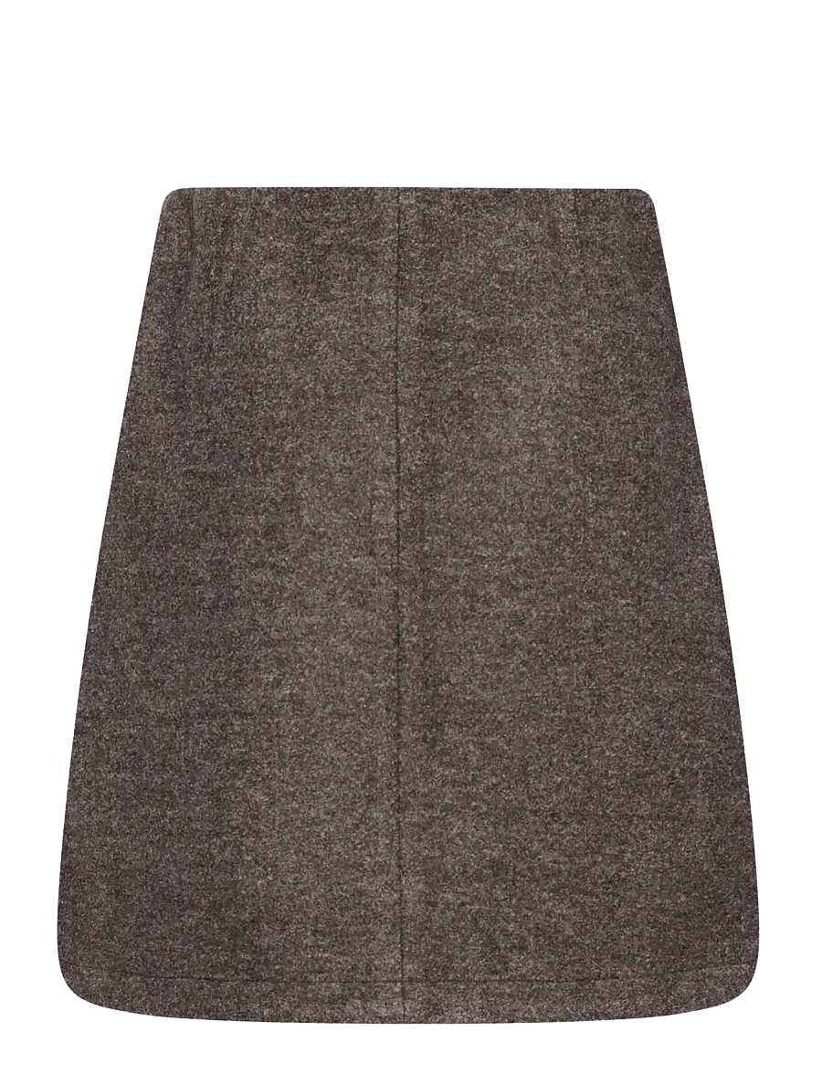 ICHI - IHWOOLY SK5 - kurze röcke - coffee bean melange - 2