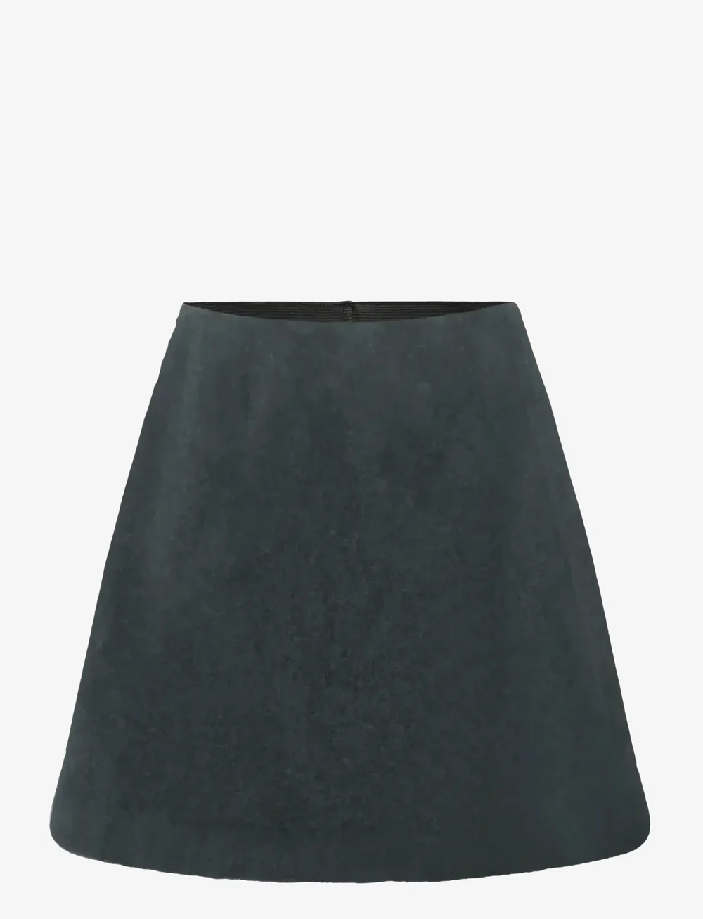 ICHI - IHWOOLY SK5 - korte nederdele - dark grey melange - 0