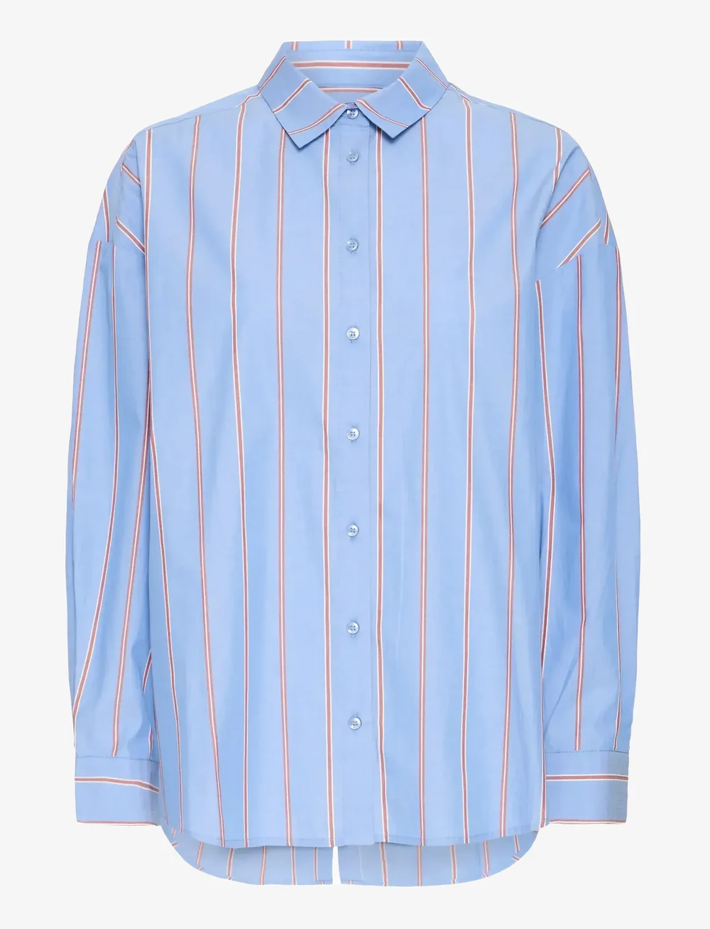 ICHI - IHSADIA SH2 - langerma skyrtur - blue yonder stripe - 0