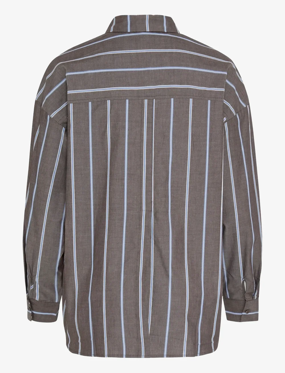 ICHI - IHSADIA SH2 - long-sleeved shirts - brown stripe - 2