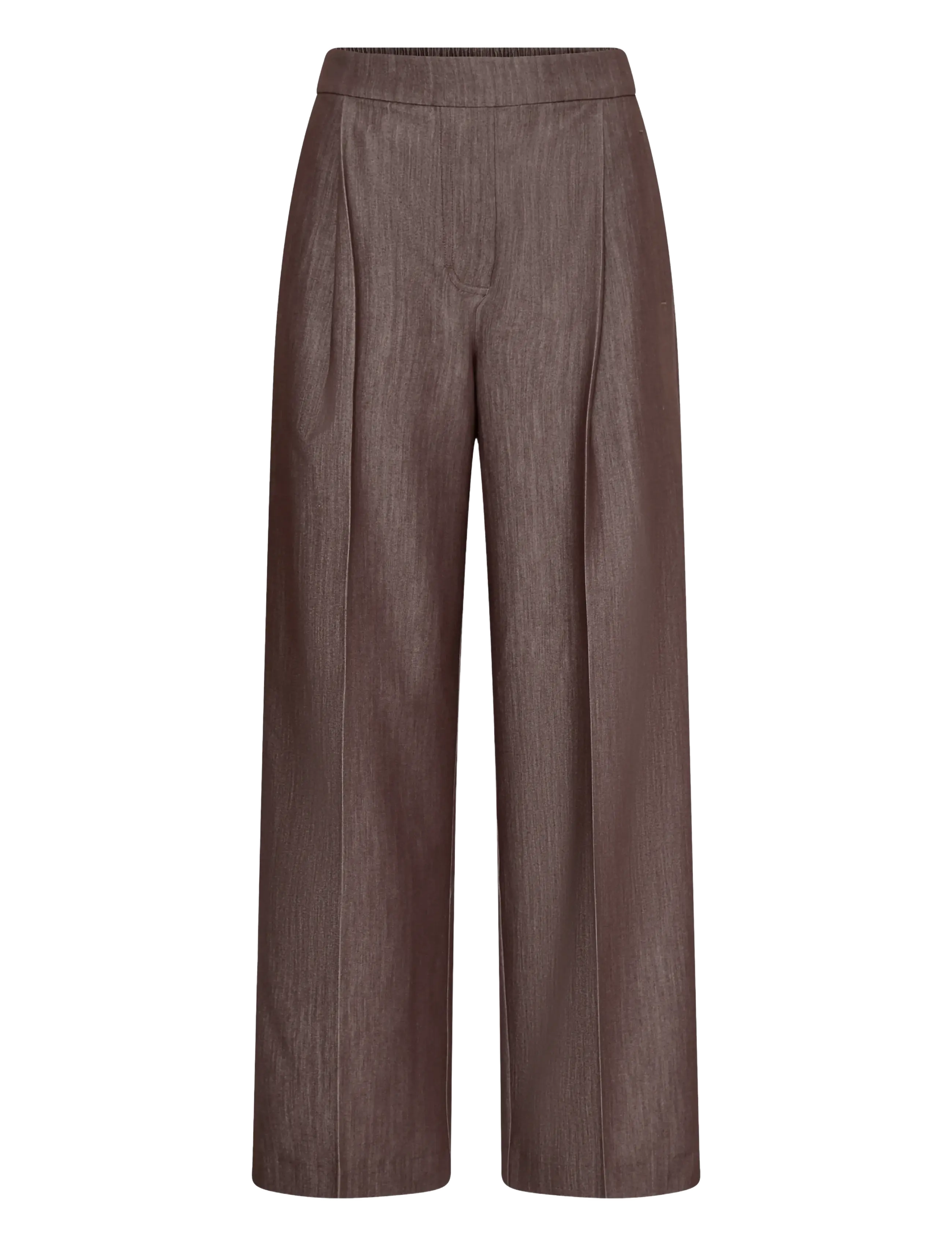 ICHI - IHJUMI PA - hosen mit weitem bein - coffee bean melange - 1