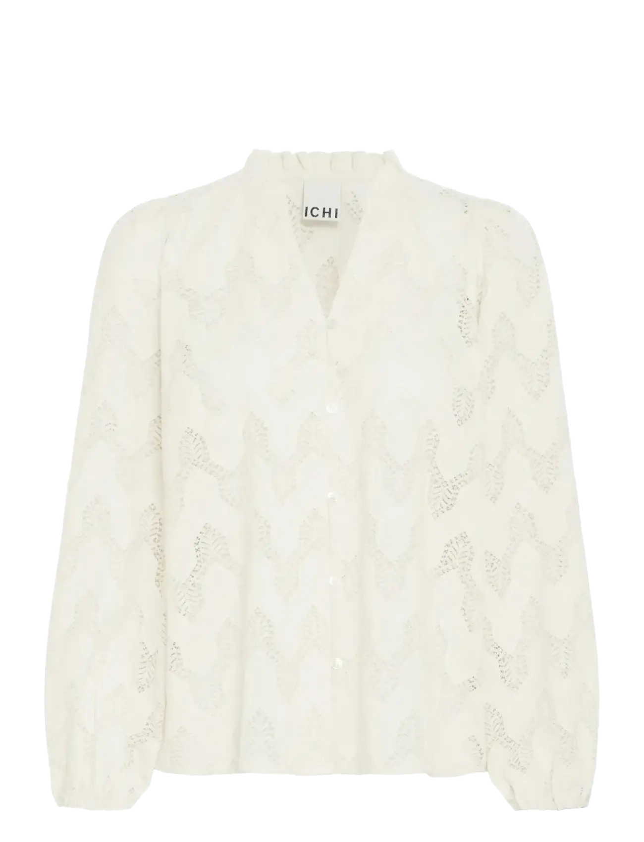 ICHI IHJUNELA SH - Bluser - BIRCH / white