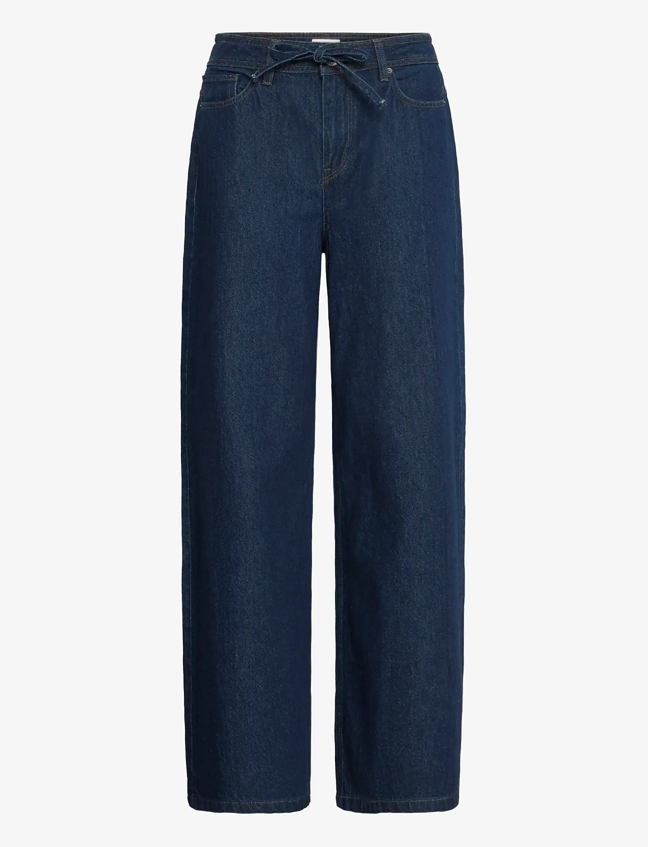 ICHI - IHBERISEL WIDE PA - brede jeans - denim authentic blue - 1