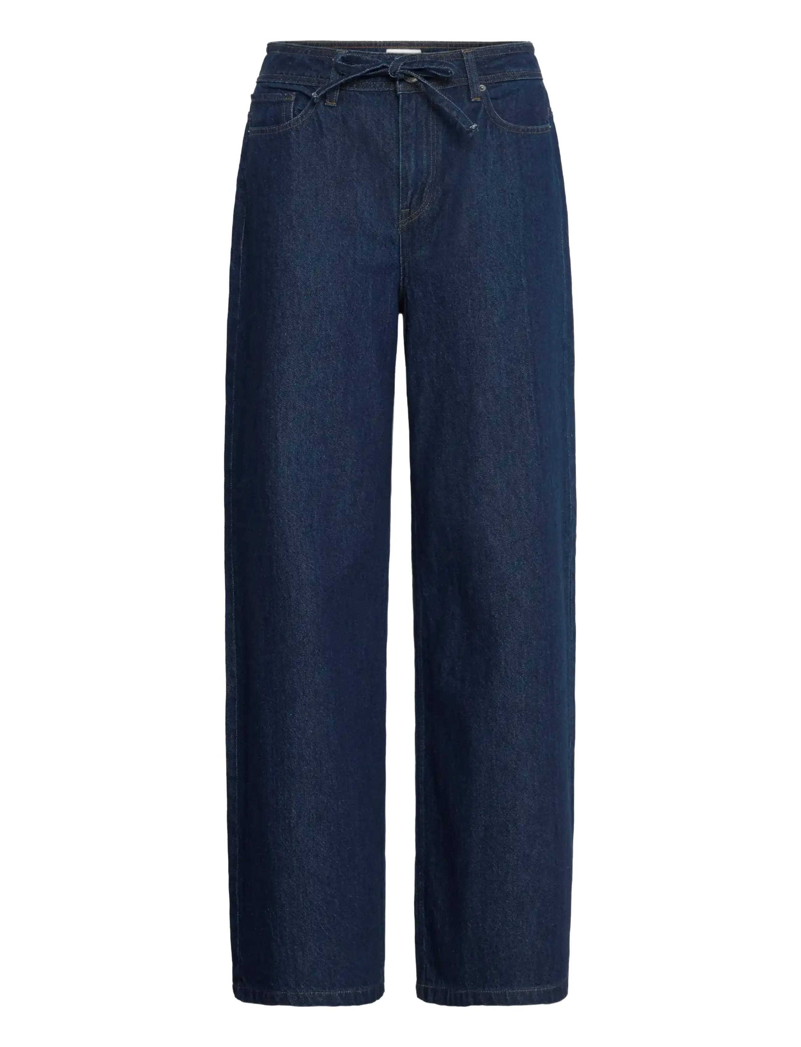 ICHI IHBERISEL WIDE PA - Jeans - DENIM AUTHENTIC BLUE / navy