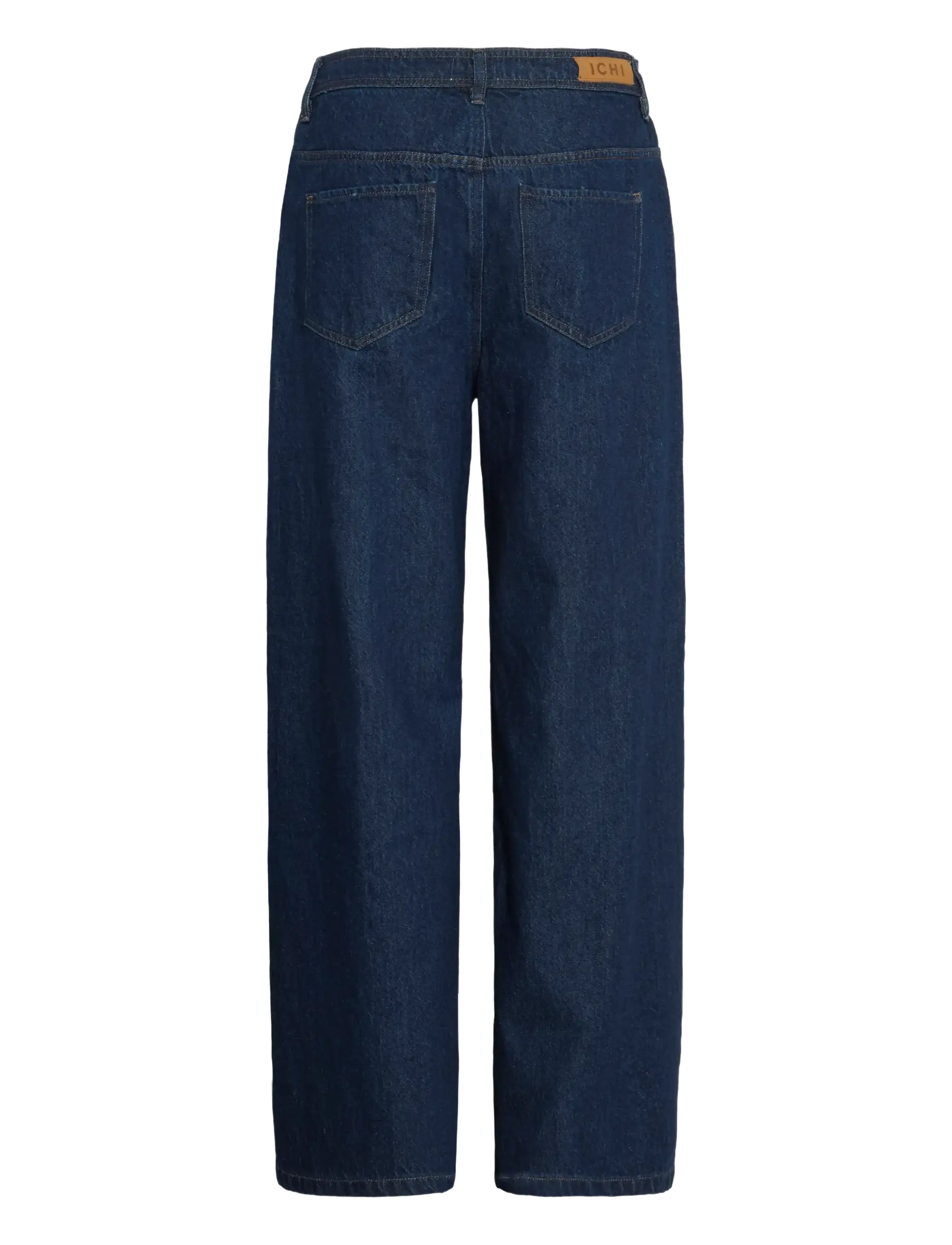 ICHI - IHBERISEL WIDE PA - hosen mit weitem bein - denim authentic blue - 2