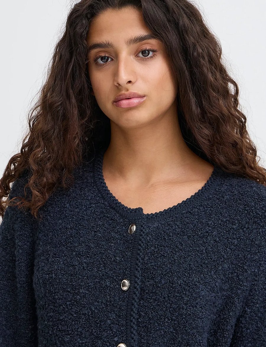 ICHI - IHVALMAI CA2 - cardigans - total eclipse - 5