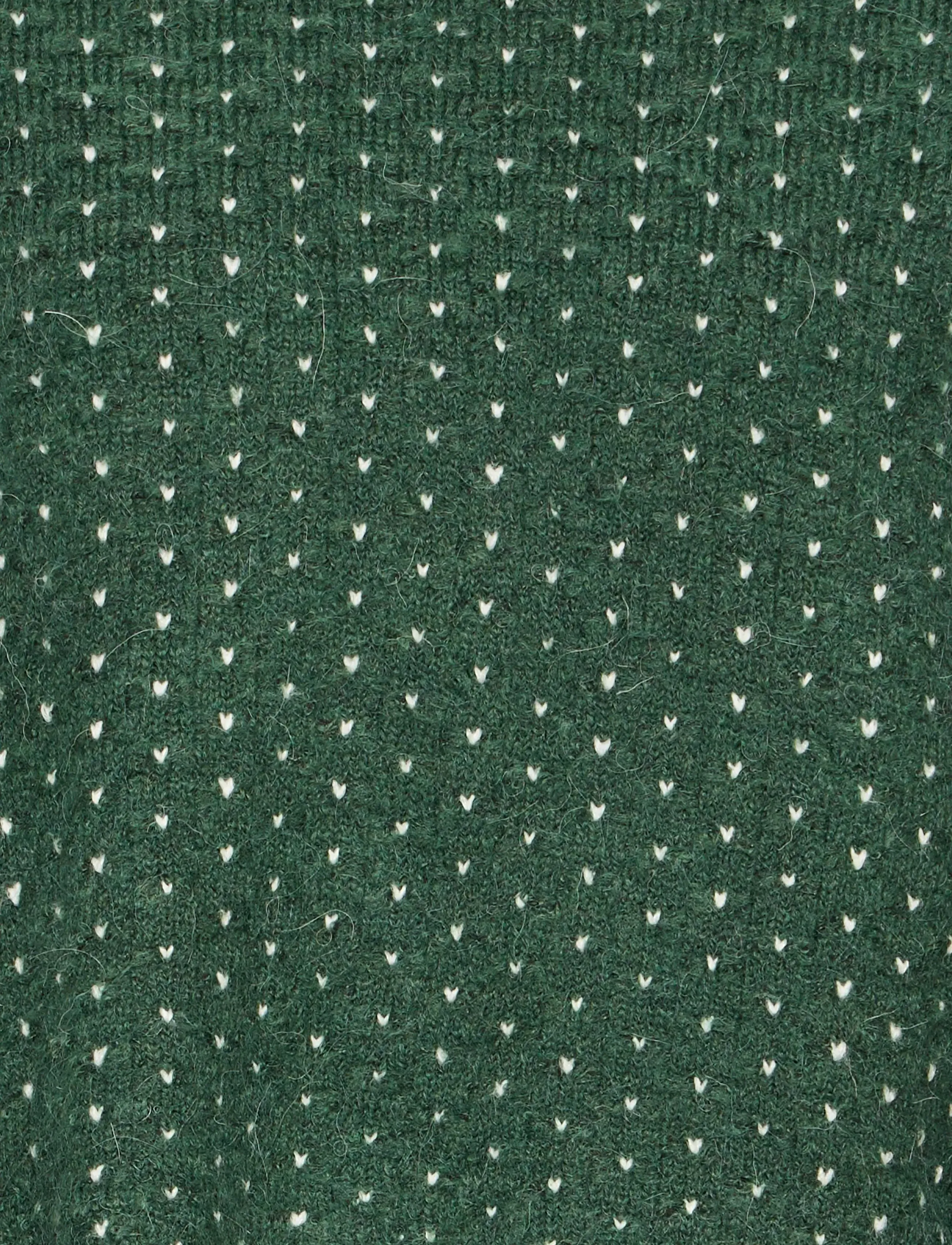 ICHI - IHKAMARA LS19 - pullover - pineneedle w white dot - 2