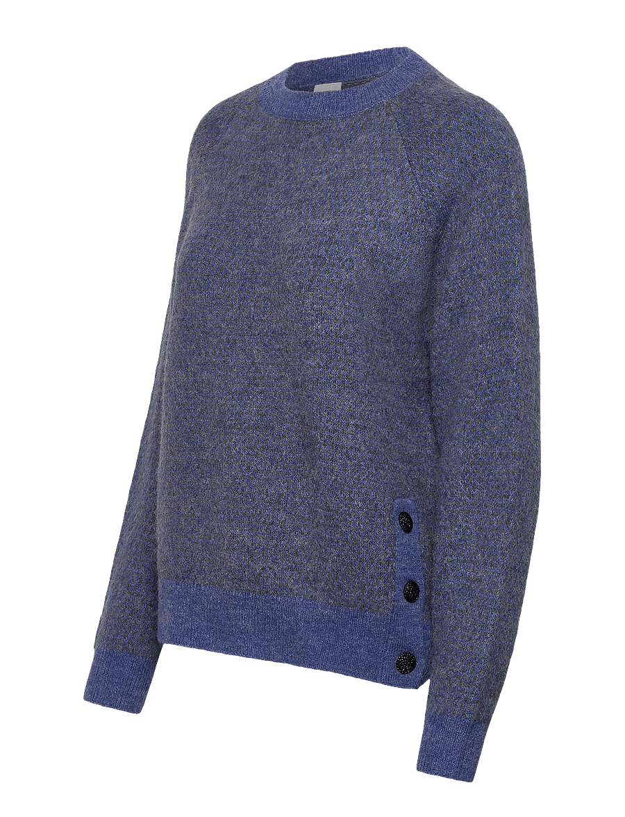 ICHI - IHKAMARA LS20 - striktrøjer - blue yonder - 2