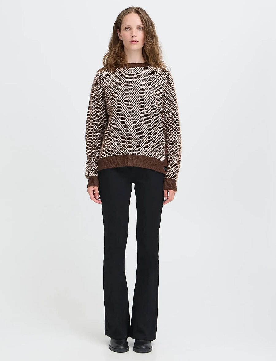ICHI - IHKAMARA LS20 - pullover - coffee bean - 0