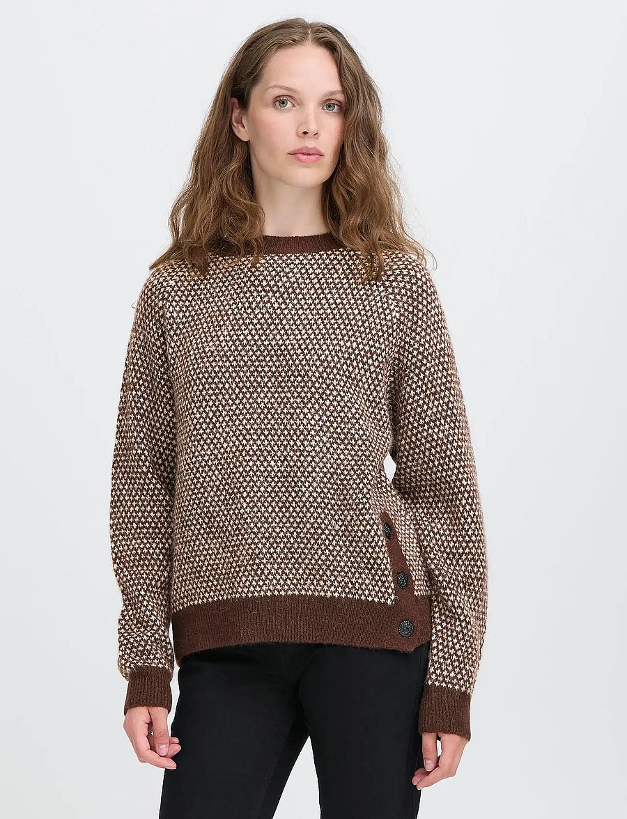 ICHI - IHKAMARA LS20 - pullover - coffee bean - 3