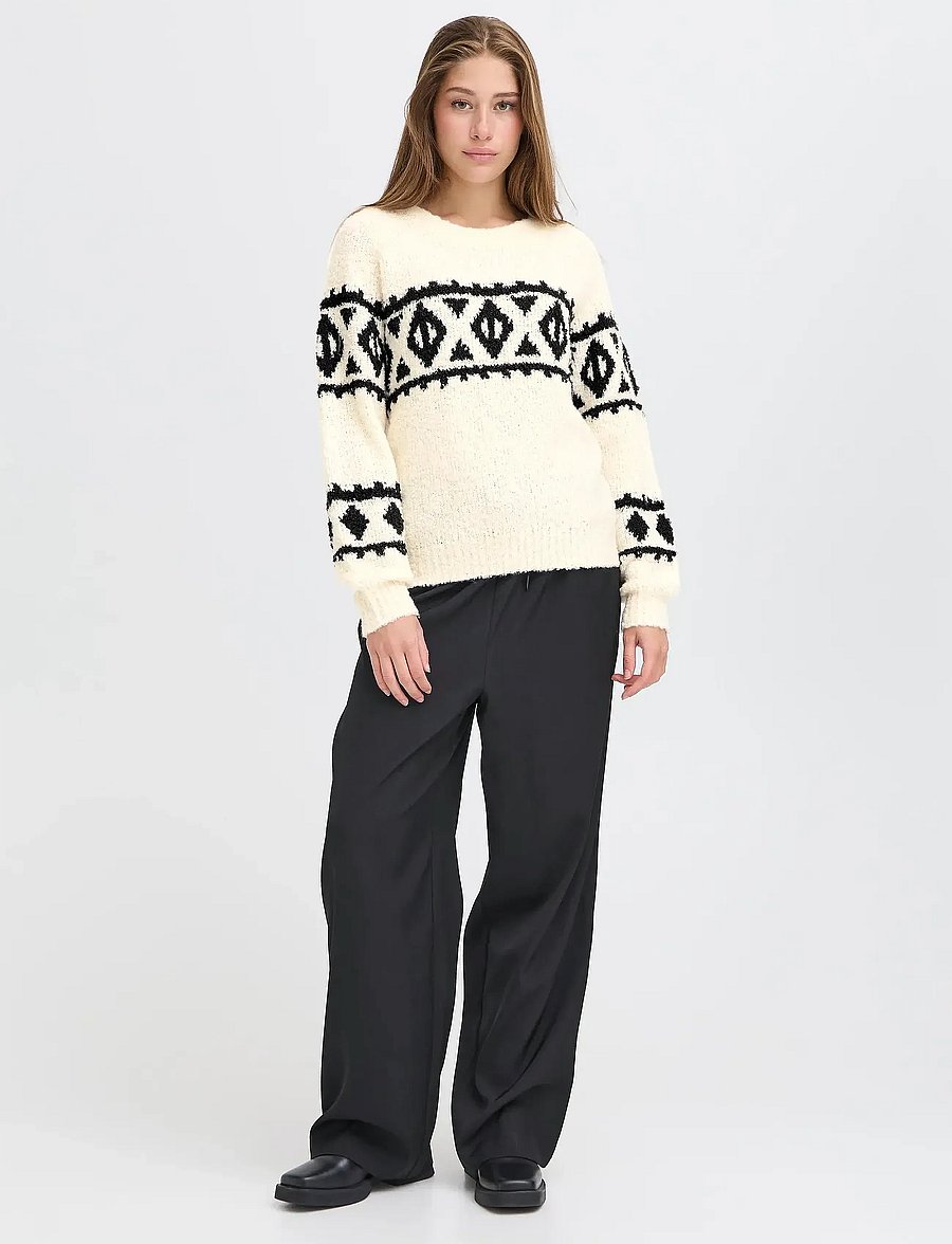 ICHI - IHCARANI LS - pullover - birch - 0