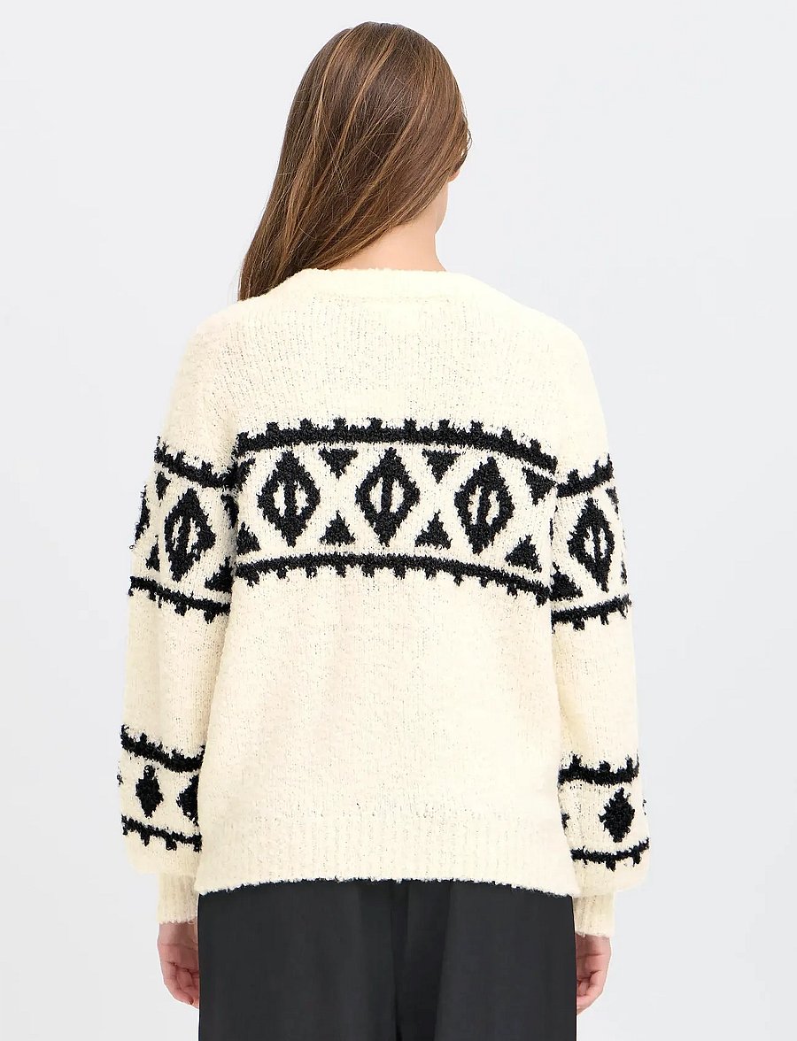 ICHI - IHCARANI LS - pullover - birch - 4