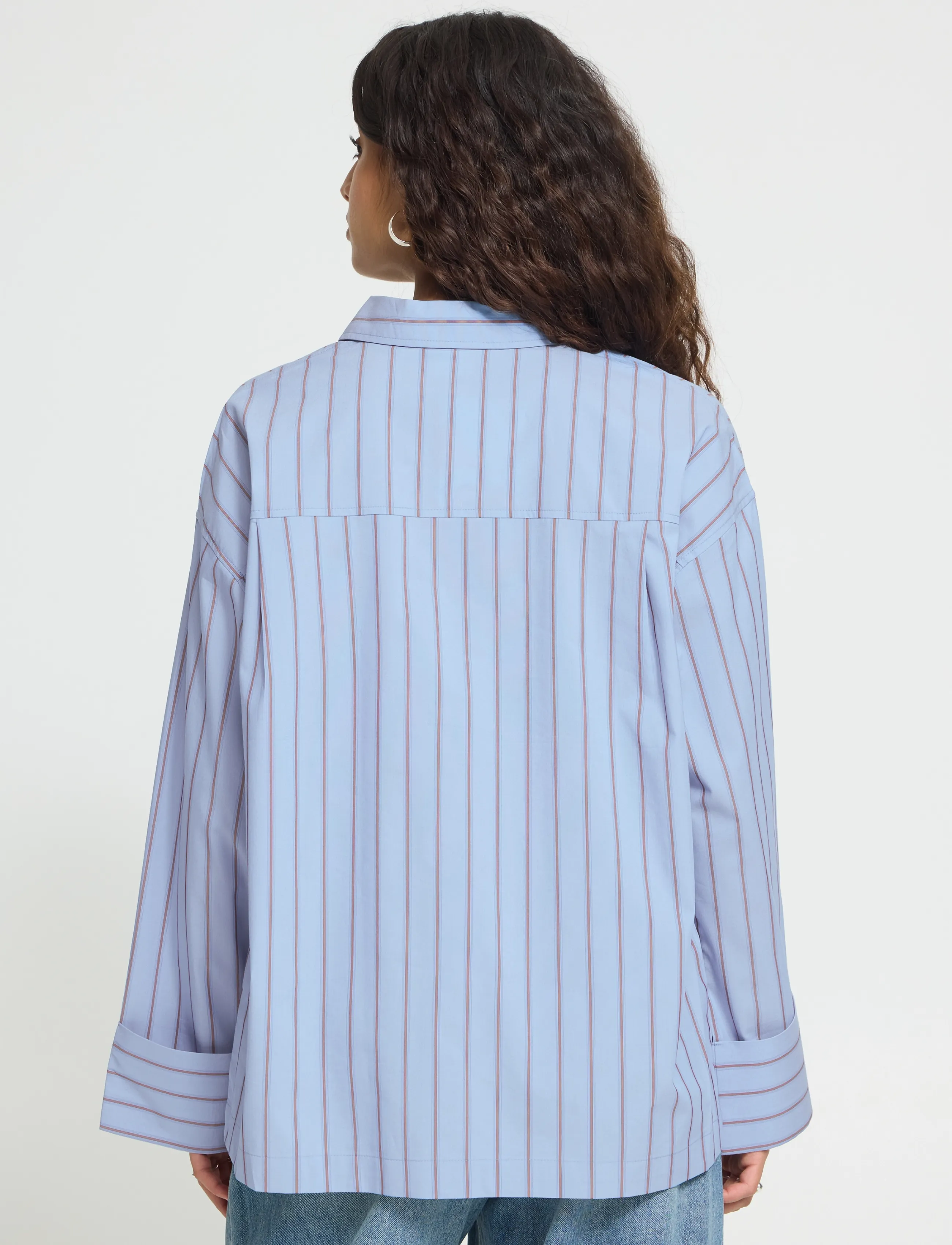 ICHI IHLULAO SH - ICHI - LULAO STRIPE ALLURE / blue