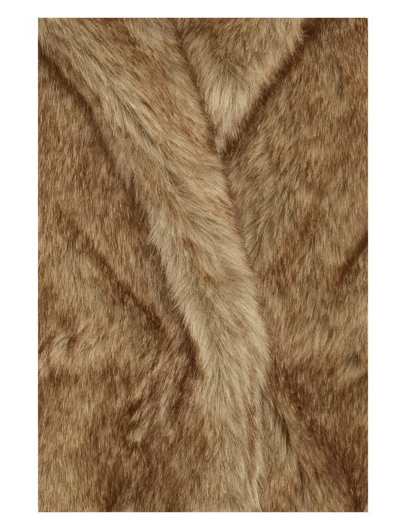 ICHI - IHFAZOCA JA - faux fur jakker - fury brown melange - 3