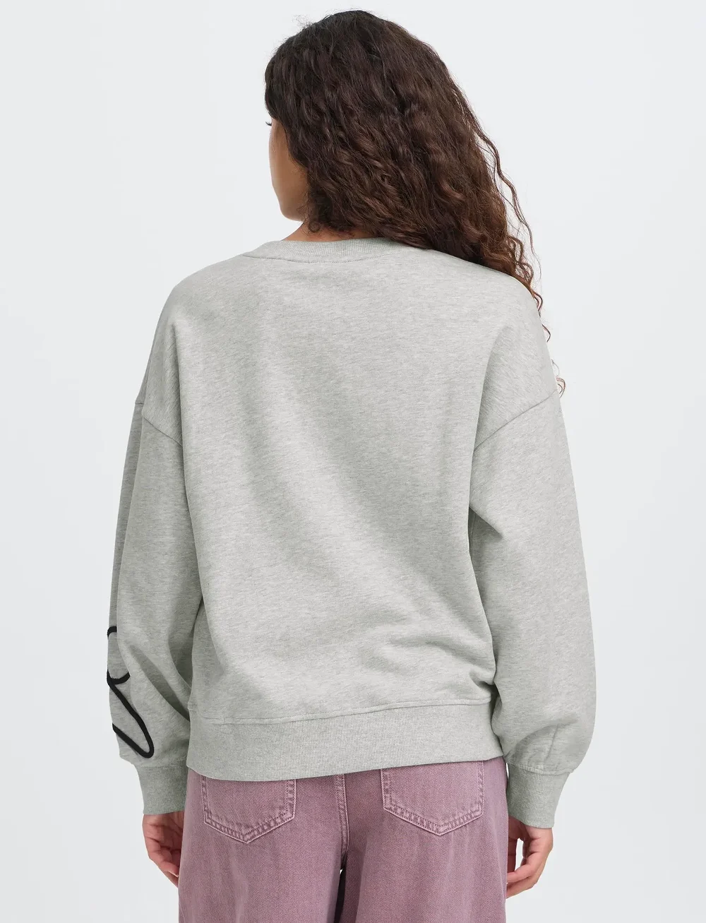 ICHI - IHKASURA SW2 - hverdags stil - grey mlg / black - 4