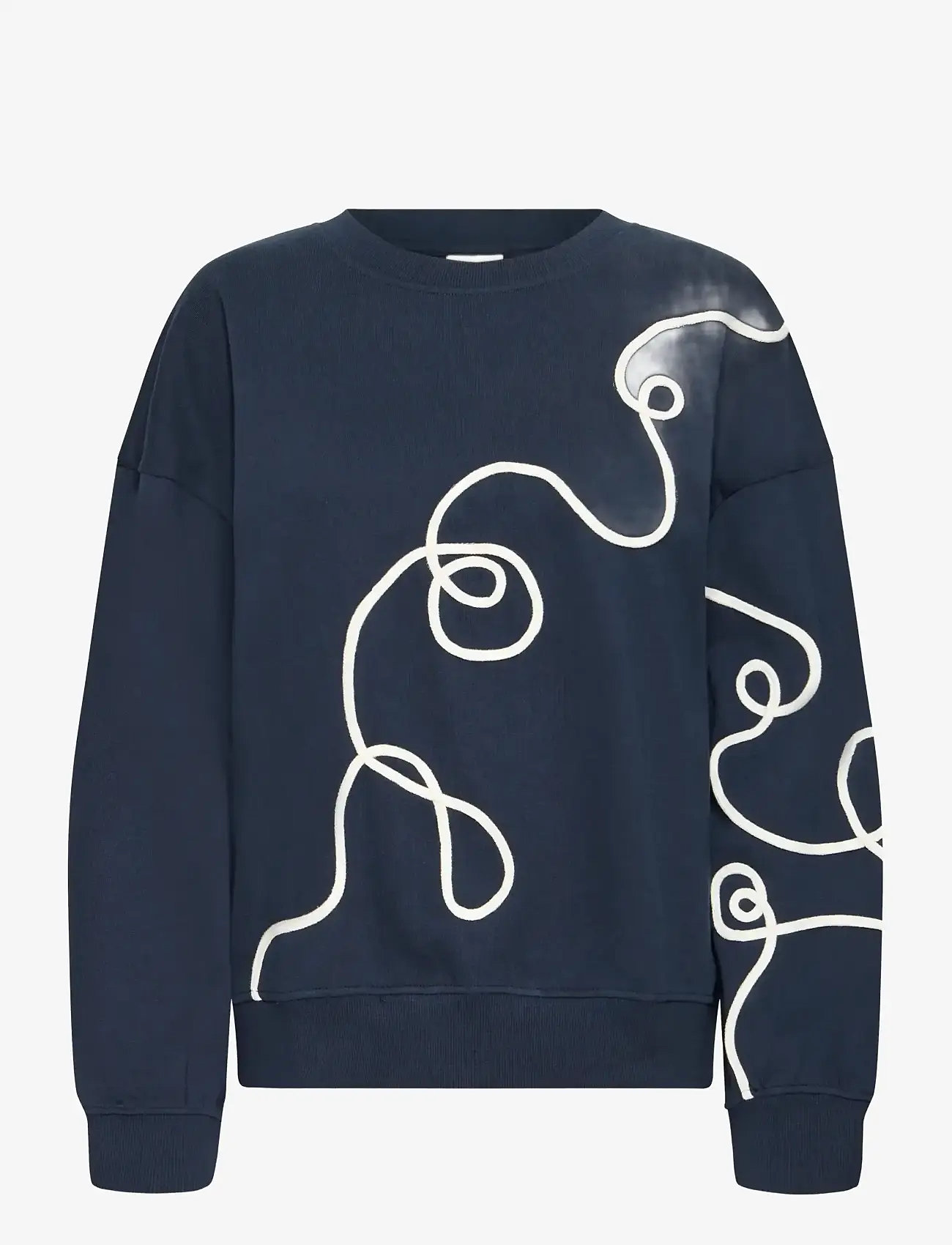 ICHI - IHKASURA SW2 - sweatshirts - total eclipse / cloud - 0