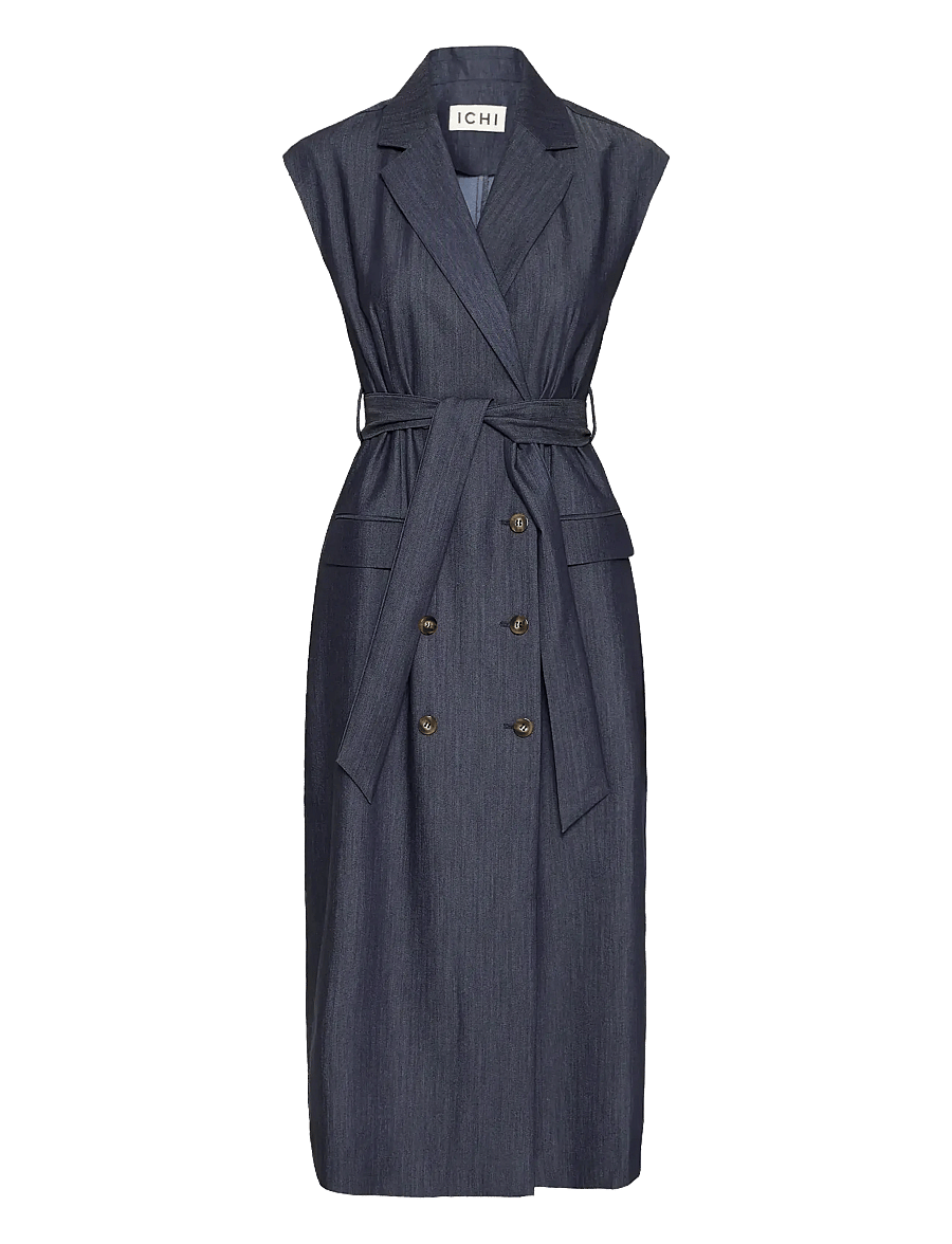 ICHI - IHJUMI DR - wickelkleider - dark blue - 1