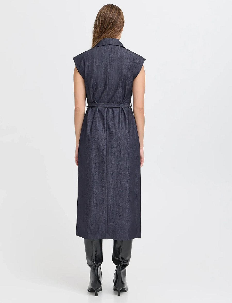 ICHI - IHJUMI DR - wickelkleider - dark blue - 3