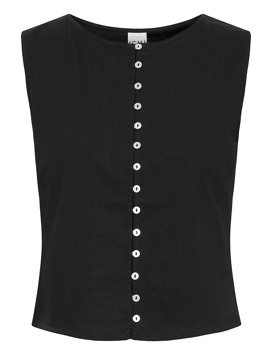 ICHI - IHSARI TO - Ärmellose tops - black - 1