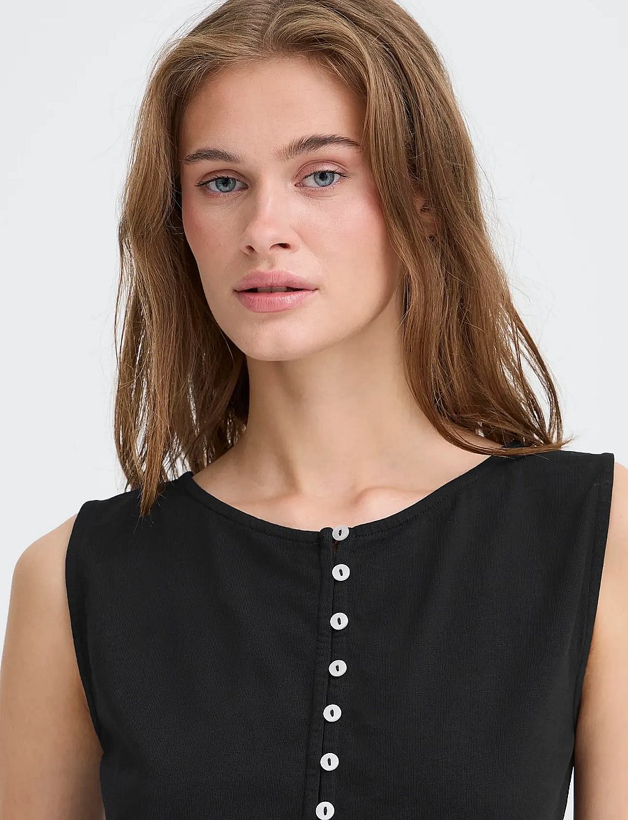 ICHI - IHSARI TO - Ärmellose tops - black - 5