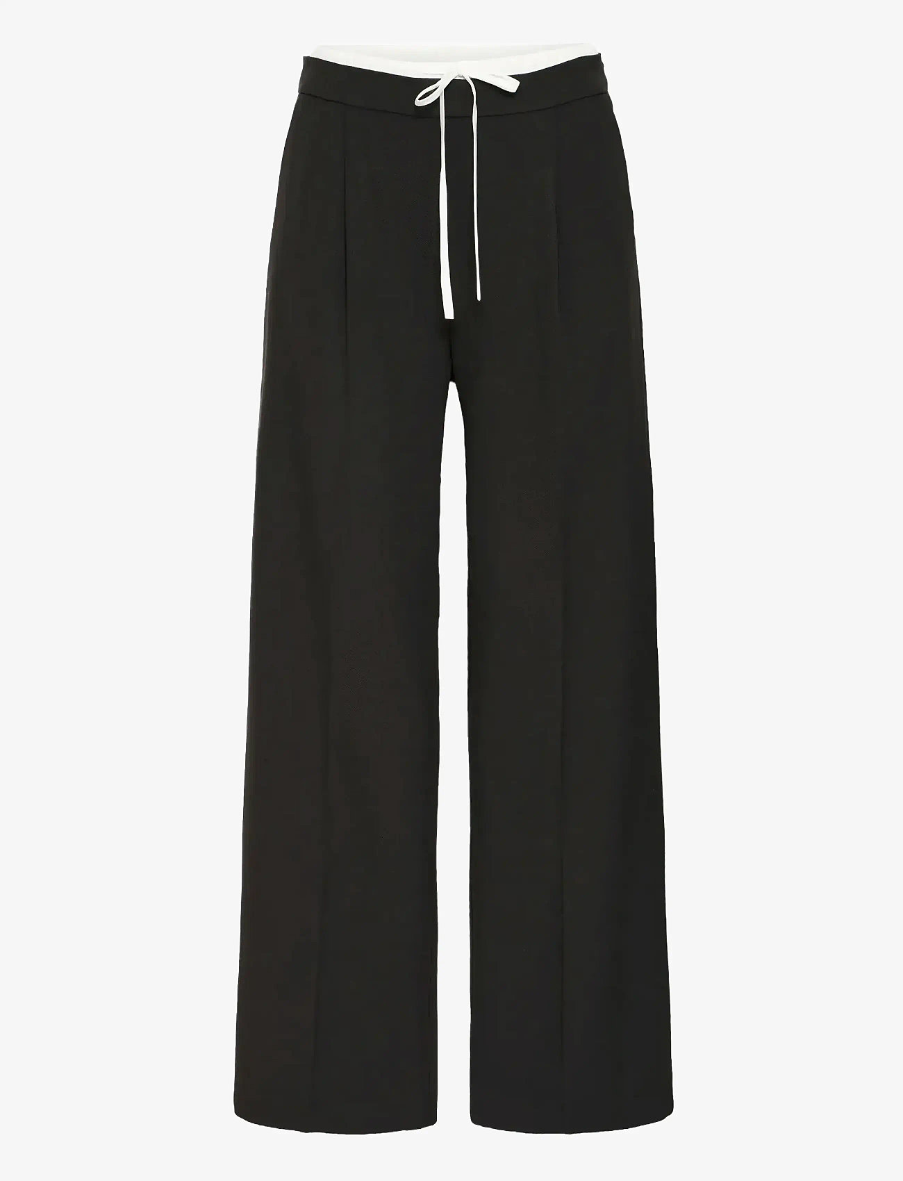ICHI - IHKYRRA PA - plačios kelnės - black - 1