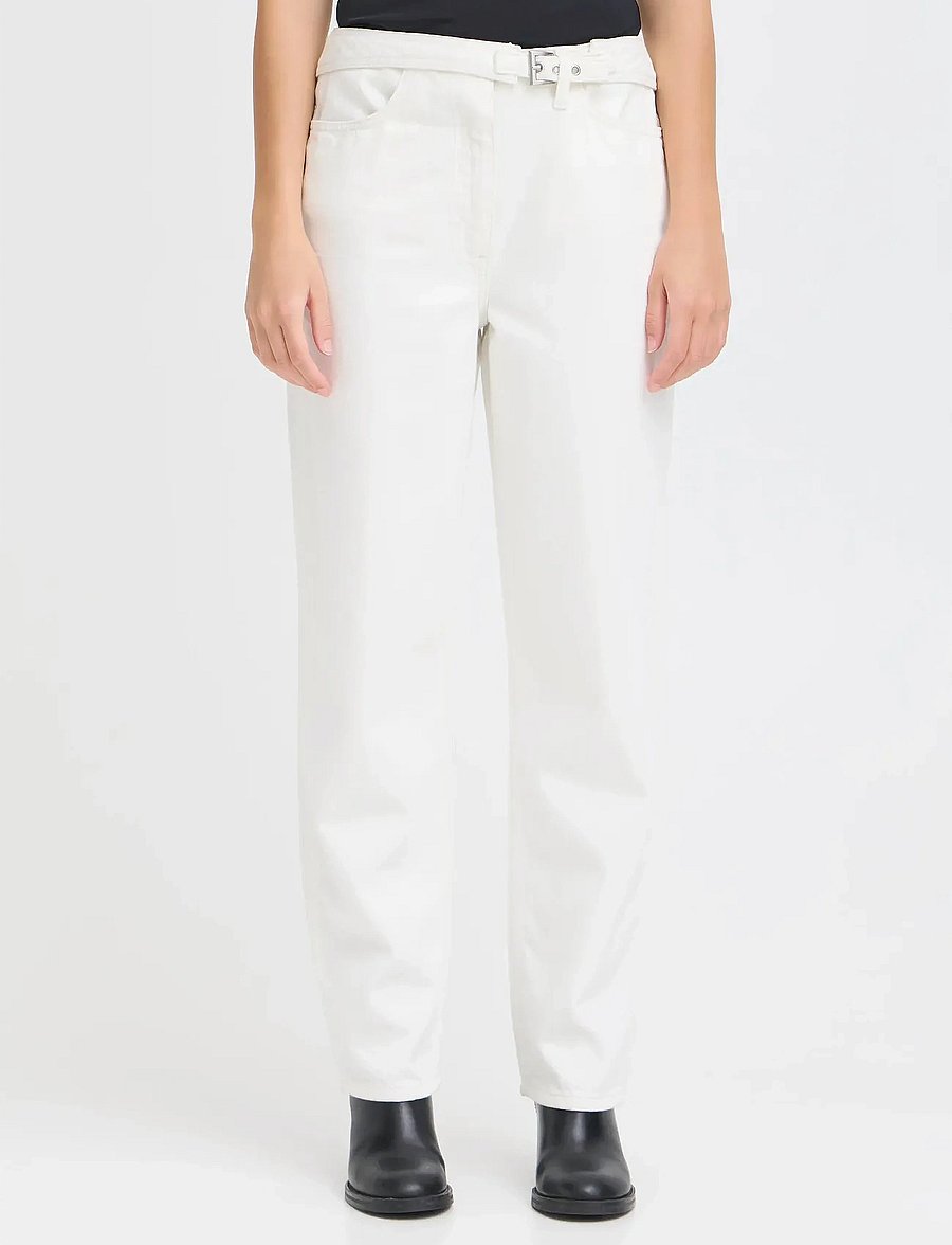 ICHI - IHBALA PA - raka jeans - blanc de blanc - 4