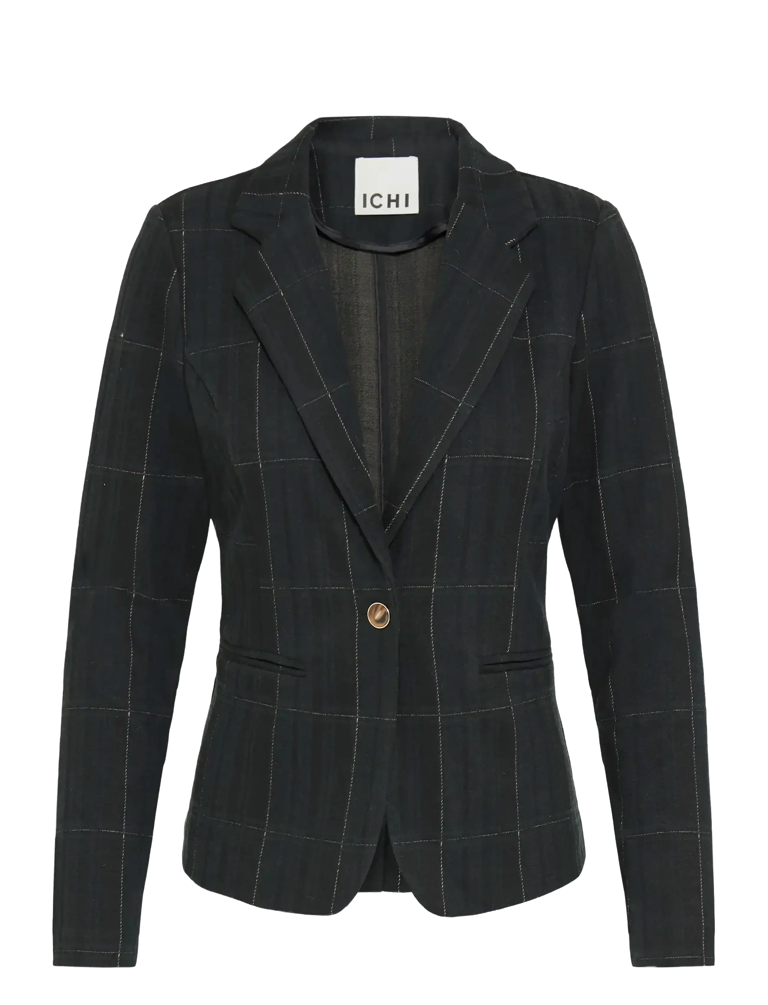 ICHI Ihkate Woolley Bl2 Schwarz - XL - Damen