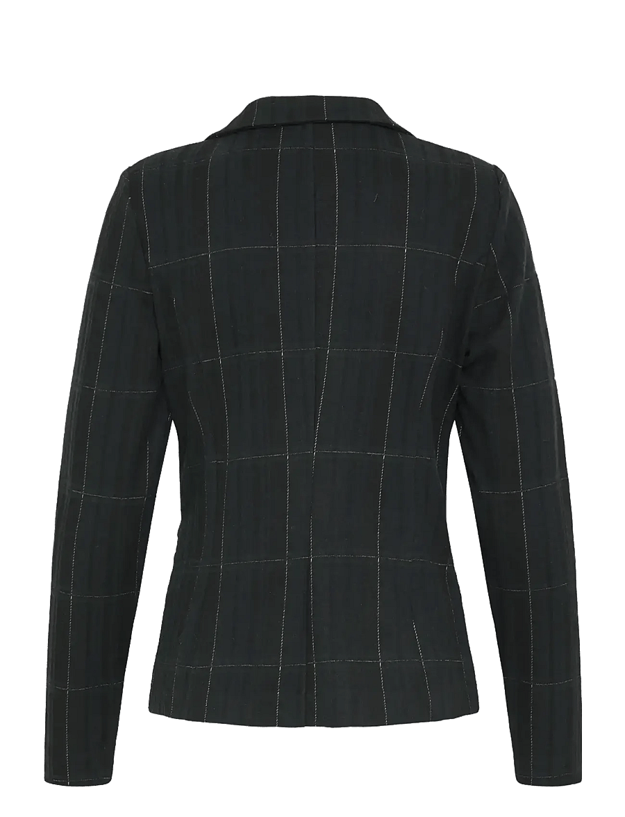 ICHI - IHKATE WOOLLEY BL2 - enkeltradede blazere - black/green check - 2