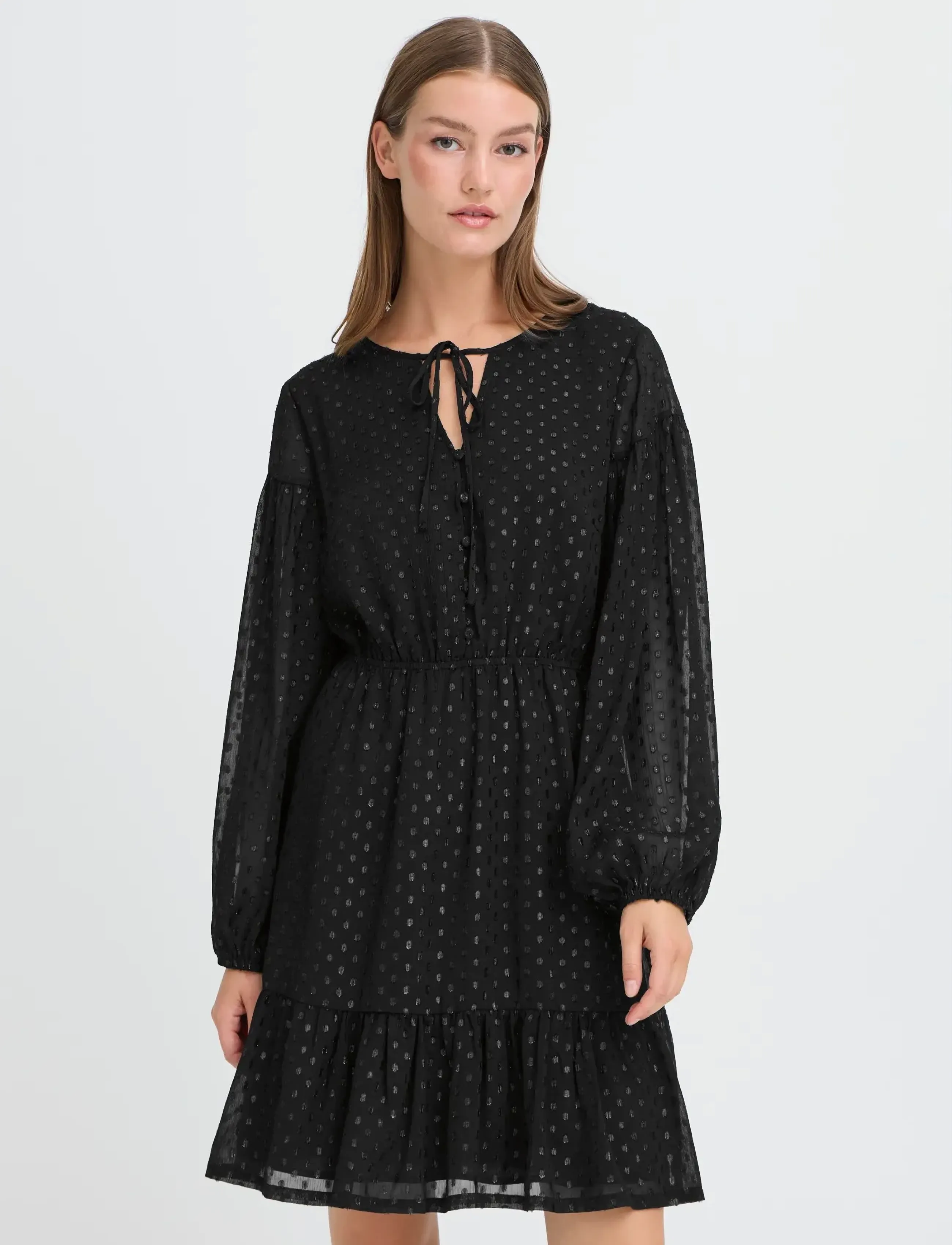 ICHI - IHGLOWI DR - korte kjoler - black - 4