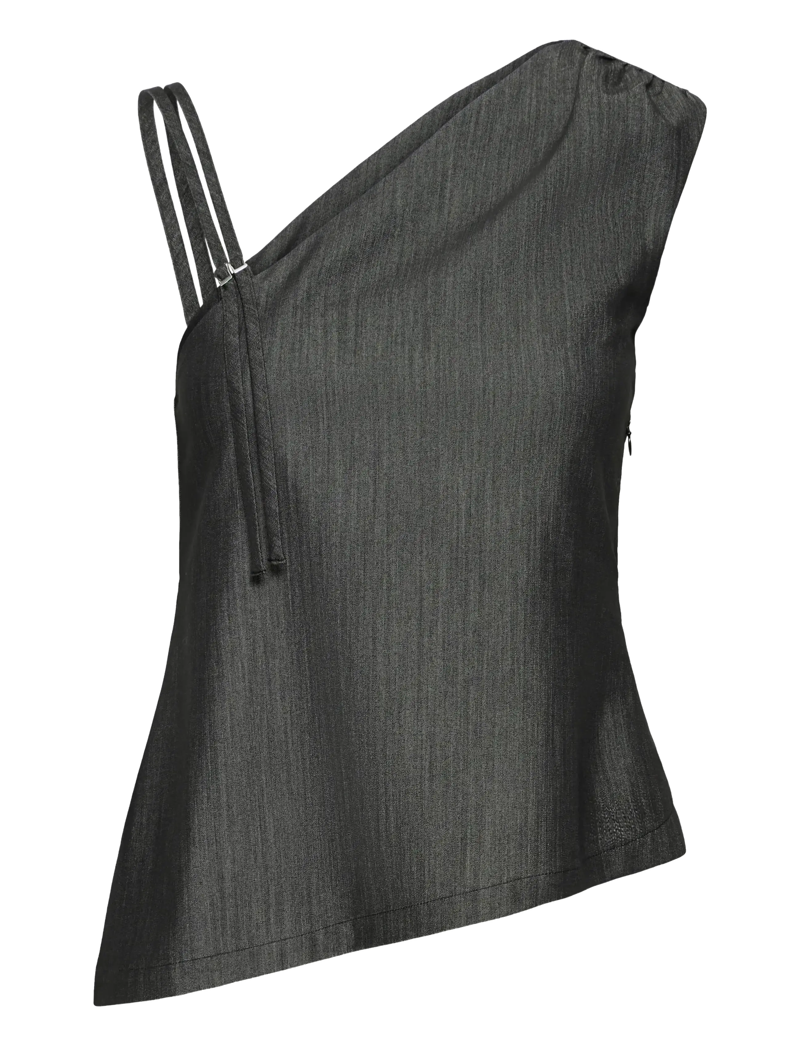 ICHI IHLIVOLA TO - T-shirts & Tops - BLACK / black