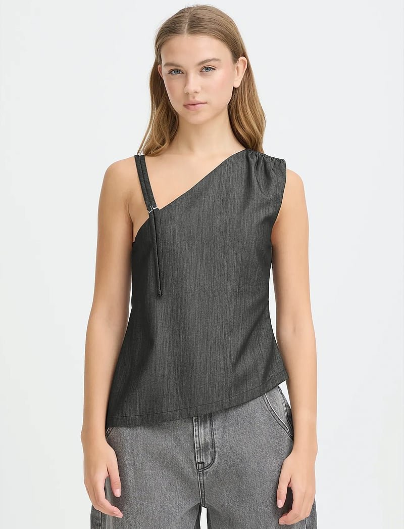 ICHI - IHLIVOLA TO - Ärmellose tops - black - 3