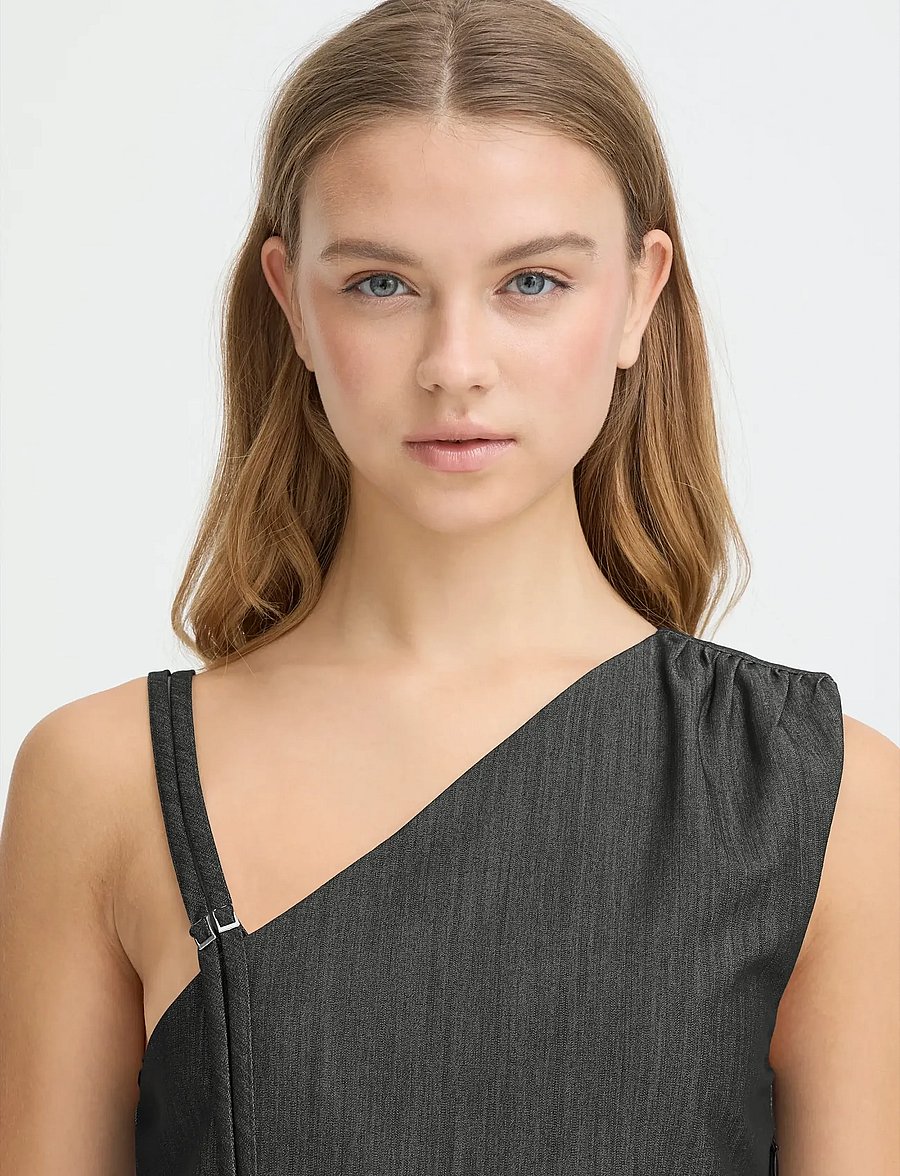 ICHI - IHLIVOLA TO - Ärmellose tops - black - 4