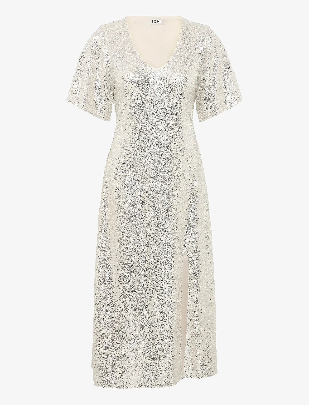 ICHI - IHFAUCA DR3 - paillettenkleider - frosted almond - 0