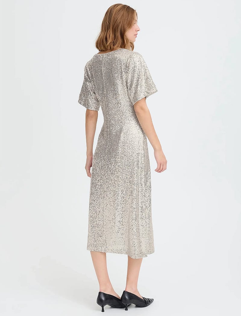 ICHI - IHFAUCA DR3 - litterkleidid - frosted almond - 4